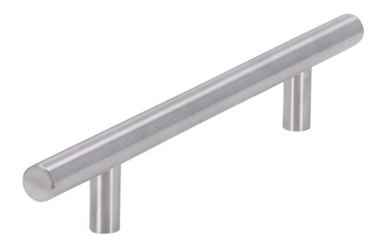 Afbeeldingen van Siro T-greep - boorafstand 128mm/L 208mm/H 32mm/B 12mm - RVS