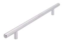 Afbeeldingen van Siro T-greep metaal - boorafstand 192mm/L 272mm/H 32mm/B 12mm - RVS