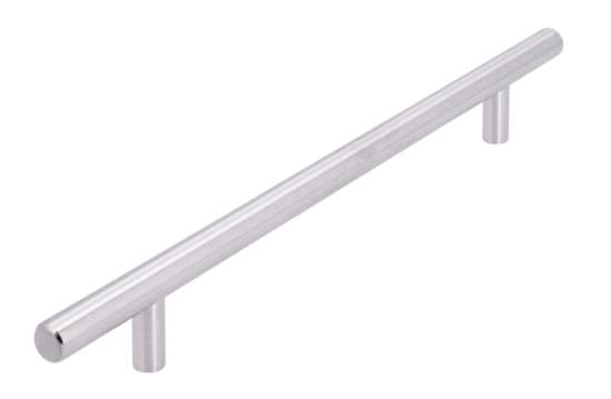 Afbeeldingen van Siro T-greep metaal - boorafstand 192mm/L 272mm/H 32mm/B 12mm - RVS