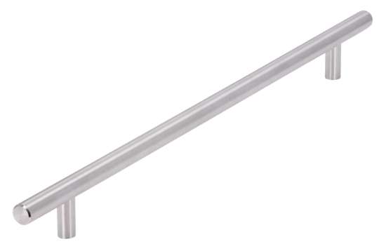 Afbeeldingen van Siro T-greep metaal - boorafstand 288mm/L 368mm/H 32mm/B 12mm - RVS