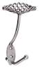 Afbeeldingen van Siro Kapstokhaak metaal - boorafstand 24mm/L 160mm/H 87mm/B 93mm - antiek tin 