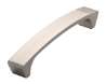 Afbeeldingen van Siro Meubelgreep metaal - boorafstand 128mm/L 149mm/H 28mm/B 20mm - RVS effect 