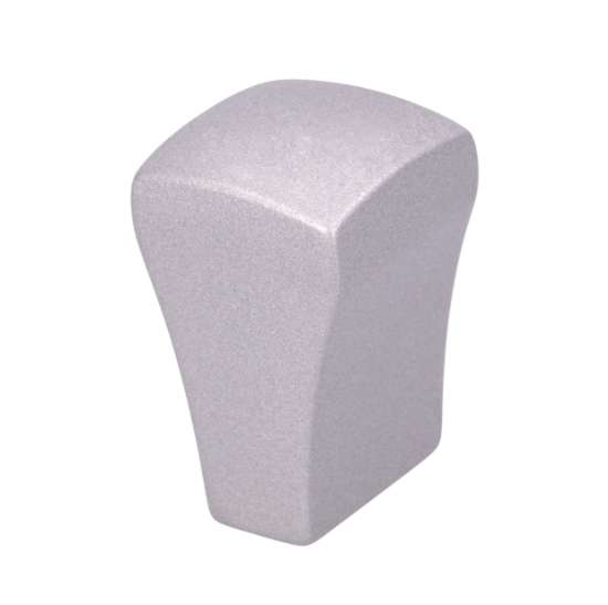 Afbeeldingen van Siro Meubelknop metaal - L 16mm/H 26mm/B 16mm - aluminium 