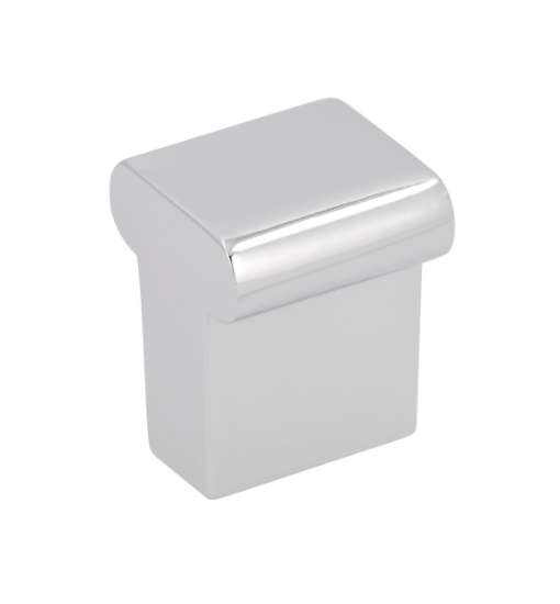 Afbeeldingen van Siro Meubelknop metaal - L 16mm/H 20mm/B 16mm - chroom glanzend 