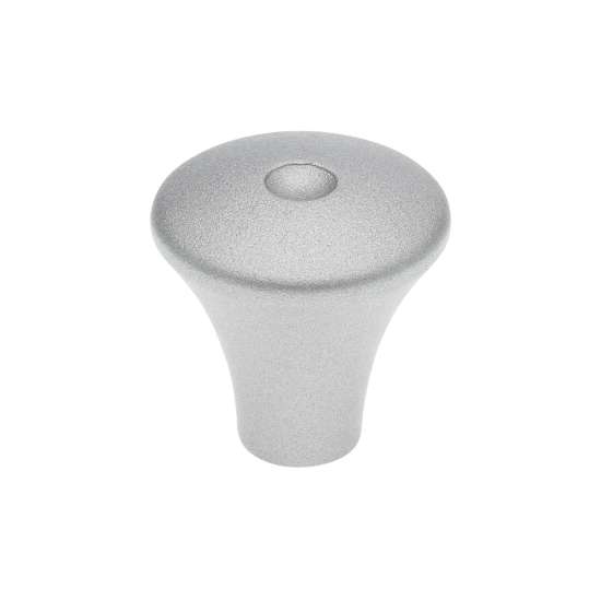 Afbeeldingen van Siro Meubelknop metaal - L 24mm/H 24mm/B 24mm - aluminium 