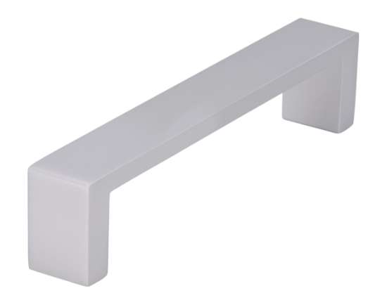 Afbeeldingen van Siro Meubelgreep metaal - boorafstand 128mm/L 138mm/H 30mm/B 20mm - mat aluminium 