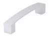 Afbeeldingen van Siro Meubelgreep metaal - boorafstand 128mm/L 146mm/H 29mm/B 20mm - mat aluminium 