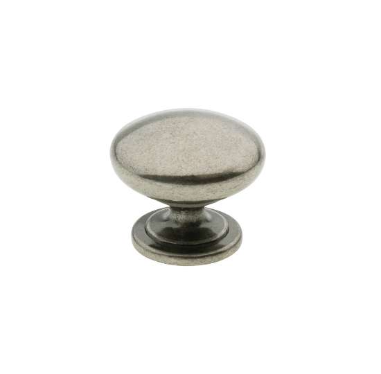 Afbeeldingen van Siro Meubelknop metaal - L 32mm/H 28mm/B 32mm - antiek zilver 