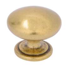 Afbeeldingen van Siro Meubelknop metaal - L 32mm/H 28mm/B 32mm - vintage goud 