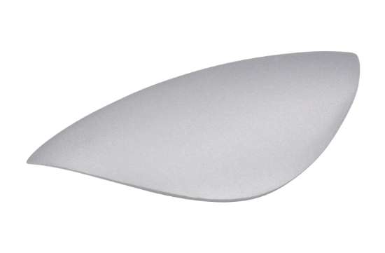 Afbeeldingen van Siro Meubelgreep metaal - L 51mm/H 17mm/B 16mm - aluminium 