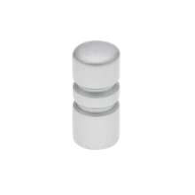 Afbeeldingen van Siro Meubelknop metaal - L 12mm/H 26mm/B 12mm - aluminium 