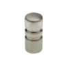 Afbeeldingen van Siro Meubelknop metaal - L 12mm/H 26mm/B 12mm - RVS effect 