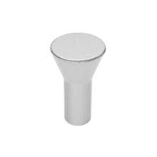 Afbeeldingen van Siro Meubelknop metaal - L 15mm/H 24mm/B 15mm - aluminium 