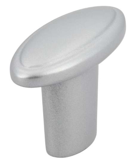 Afbeeldingen van Siro Meubelknop metaal - L 34mm/H 26mm/B 16mm - aluminium 