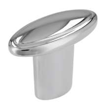 Afbeeldingen van Siro Meubelknop metaal - L 34mm/H 26mm/B 16mm - chroom glanzend 