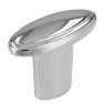 Afbeeldingen van Siro Meubelknop metaal - L 34mm/H 26mm/B 16mm - chroom glanzend 