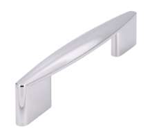 Afbeeldingen van Siro Meubelgreep metaal - boorafstand 96/128mm/L 151mm/H 30mm/B 20mm - chroom glanzend 