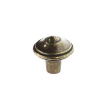 Afbeeldingen van Siro Meubelknop metaal - L 31mm/H 29mm/B 31mm - antiek messing 