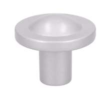Afbeeldingen van Siro Meubelknop metaal - L 35mm/H 30mm/B 35mm - aluminium 