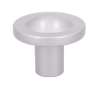 Afbeeldingen van Siro Meubelknop metaal - L 35mm/H 30mm/B 35mm - aluminium 