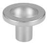 Afbeeldingen van Siro Meubelknop metaal - L 35mm/H 30mm/B 35mm - chroom glanzend 