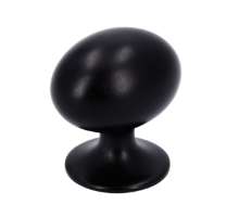 Afbeeldingen van Siro Meubelknop metaal - L 30mm/H 31mm/B 22mm - mat zwart 