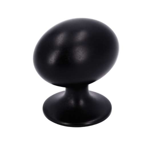 Afbeeldingen van Siro Meubelknop metaal - L 30mm/H 31mm/B 22mm - mat zwart 