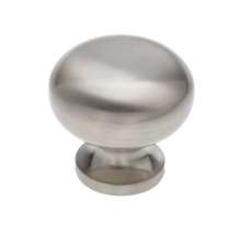 Afbeeldingen van Siro Meubelknop metaal - L 29mm/H 27mm/B 29mm - RVS effect 