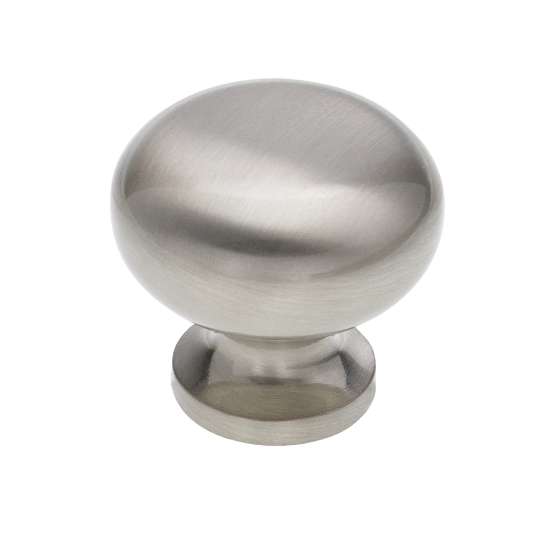 Afbeeldingen van Siro Meubelknop metaal - L 29mm/H 27mm/B 29mm - RVS effect 