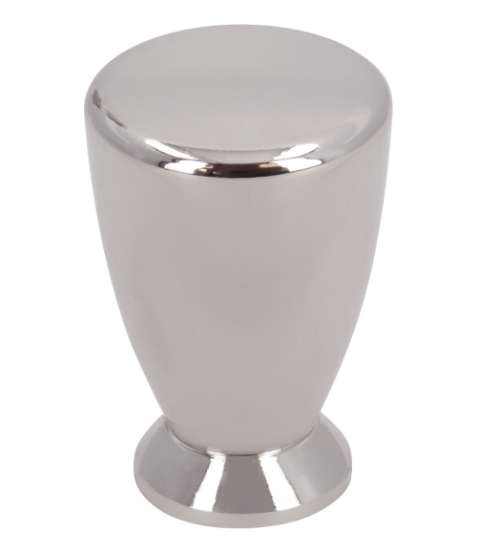 Afbeeldingen van Siro Meubelknop metaal - L 19mm/H 28mm/B 19mm - nikkel glanzend 