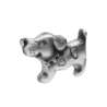Afbeeldingen van Siro Meubelknop metaal - L 56mm/H 20mm/B 37mm antiek tin 