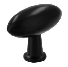Afbeeldingen van Siro Meubelknop metaal - L 38mm/H 30mm/B 16mm mat zwart 
