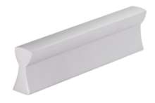 Afbeeldingen van Siro Meubelgreep metaal - boorafstand 64mm/L 84mm/H 20mm/B 9mm mat aluminium 