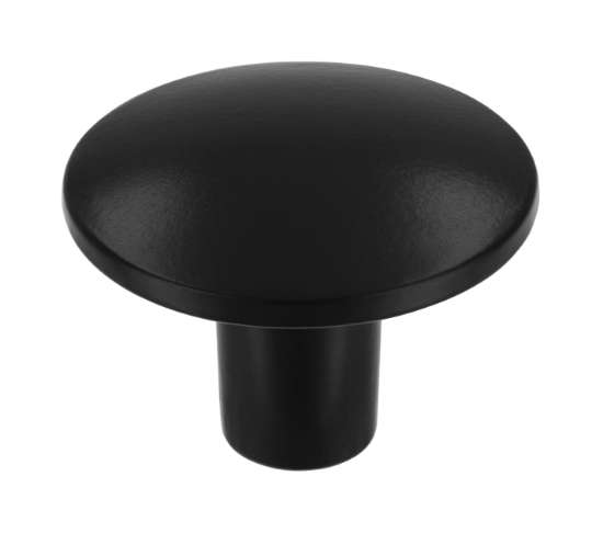 Afbeeldingen van Siro Meubelknop metaal - L 30mm/H 22mm/B 30mm mat zwart 