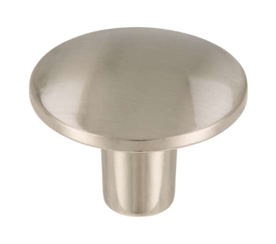 Afbeeldingen van Siro Meubelknop metaal - L 30mm/H 22mm/B 30mm RVS effect 