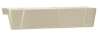 Afbeeldingen van Siro Meubelgreep metaal - boorafstand 128mm/L 157mm/H 21mm/B 29mm RVS effect 