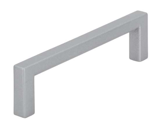 Afbeeldingen van Siro Meubelgreep metaal - boorafstand 96mm/L 104mm/H 28mm/B 8mm aluminium 