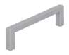 Afbeeldingen van Siro Meubelgreep metaal - boorafstand 96mm/L 104mm/H 28mm/B 8mm aluminium 