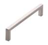 Afbeeldingen van Siro Meubelgreep metaal - boorafstand 128mm/L 136mm/H 28mm/B 8mm RVS effect 