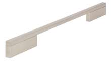 Afbeeldingen van Siro Meubelgreep metaal - boorafstand 224/320mm/L 348mm/H 29mm/B 10mm RVS effect 