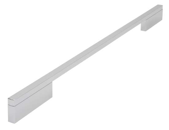 Afbeeldingen van Siro Meubelgreep metaal - boorafstand 320/416mm/L 444mm/H 29mm/B 10mm chroom glanzend 