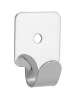 Afbeeldingen van Siro Kapstokhaak metaal - L 41mm/H 15mm/B 30mm chroom glanzend 