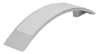 Afbeeldingen van Siro Meubelgreep metaal - boorafstand 96mm/L 137mm/H 26mm/B 30mm chroom glanzend/wit 