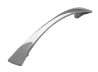Afbeeldingen van Siro Meubelgreep metaal - boorafstand 128mm/L 184mm/H 24mm/B 22mm chroom glanzend 