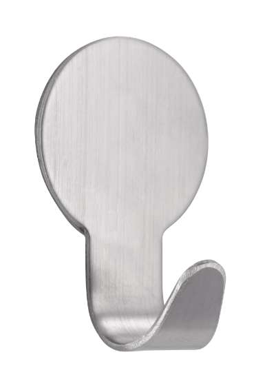 Afbeeldingen van Siro Haak metaal - zelfklevend L 39mm/H 17mm/B 25mm RVS 