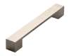 Afbeeldingen van Siro Meubelgreep metaal - boorafstand 160/192mm/L 205mm/H 25mm/B 25mm RVS effect 