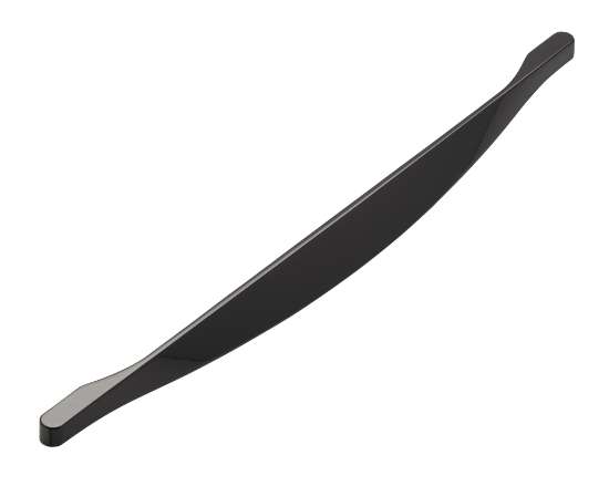 Afbeeldingen van Siro Handgreep metaal - boorafstand 320mm/L 339mm/H 24mm/B 18mm zwart chroom glanzend 