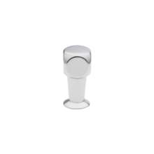 Afbeeldingen van Siro Meubelknop metaal - L 10mm/H 22mm/B 10mm chroom glanzend 