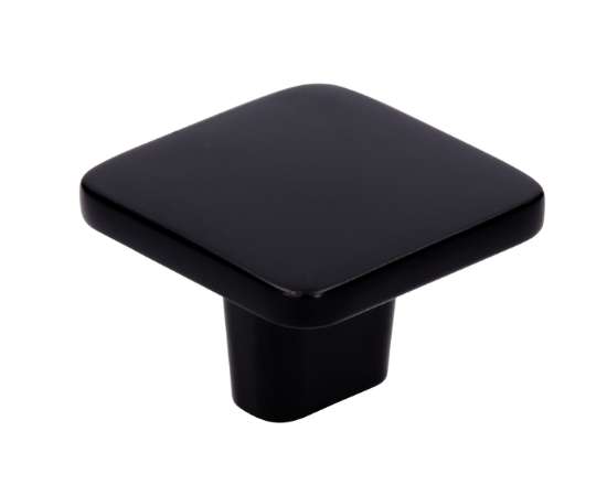 Afbeeldingen van Siro Meubelknop metaal - L 33mm/H 22mm/B 33mm mat zwart 