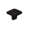Afbeeldingen van Siro Meubelknop metaal - L 33mm/H 22mm/B 33mm zwart chroom glanzend 